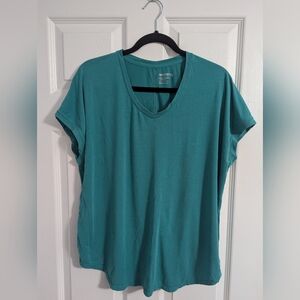 Mondetta Teal Short Sleeve Top